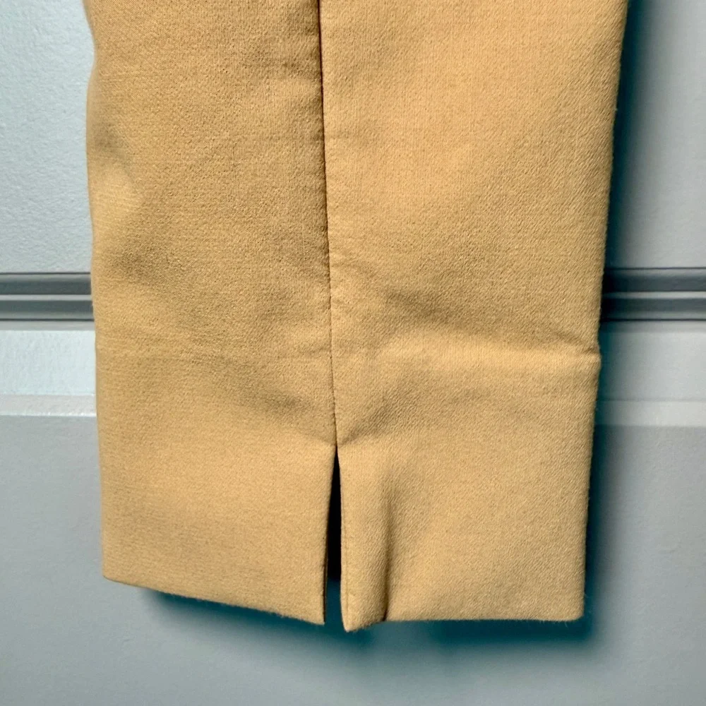 Vince Italian Cotton-Blend Stitch-Front Seam Legging - M Minimalist Luxury